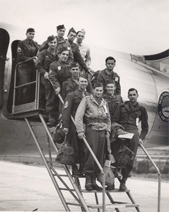 Maine WWII Air Transport Group US Army Airfield Presque Isle Photo 1943