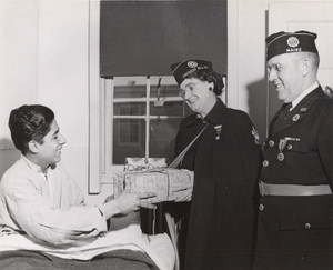 Maine WWII Hospital Birthday Gifts US Army Airfield Presque Isle Photo 1945