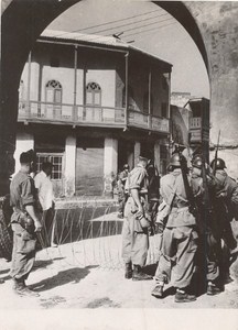 Morocco Riots against France Colonialism Old Photo 1954