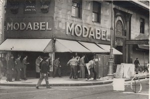 Argentina Bank Strike Employees Riot Modabel Old Photo 1959