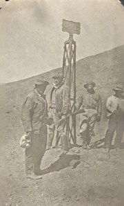 Bolivia Chile Border Guards Rifle Old Snapshot Photo 1910