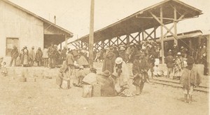 Bolivia La Paz El Alto Railway Station Old Snapshot Photo 1910