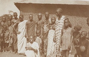 Niger Niamey Ashantis Ethnic Group Old Snapshot Photo 1929
