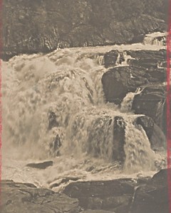 Madagascar Isalo District River Waterfall Old Photo 1900