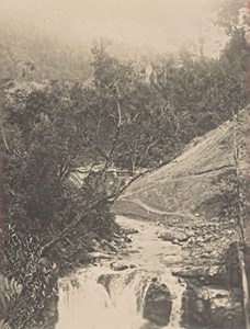 Madagascar Isalo District River Waterfall Old Photo 1900