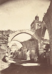 Tunisia Tunis Old Souk Souq Market Old Photo 1880