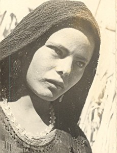 Egypt Young Christian from Koussia Old Photo 1940