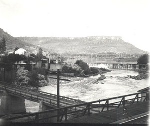 USA Oregon Jackson County Tolo Gold Ray Dam Old Photo 1930