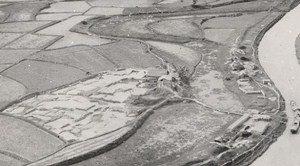 Vietnam War Vinh Area Brickworks Factory French Aerial Photo 1950