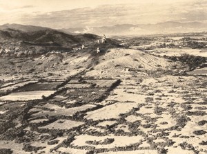 Vietnam War Binh Dinh Chams Ruins French Aerial Photo 1950