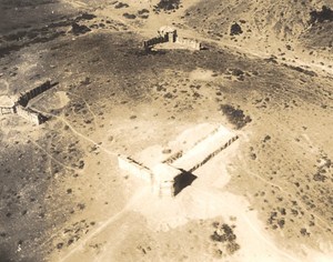 Vietnam War Binh Dinh French Fort Aerial Photo 1950