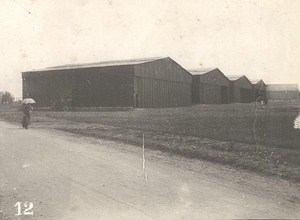 Reims Military Airplane Aviation Competition Old Photo 1911