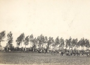 France Jauberthes Lt de Malherbe Bleriot Airplane Aviation Old Photo 1913
