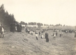 France Jauberthes Lt de Malherbe Aviation Old Photo 1913