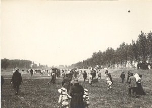 France Jauberthes Lt de Malherbe Aviation Old Photo 1913