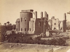Cyprus Famagusta Saint Sophia Church Ruins Old Photo 1880