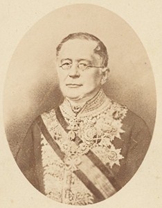 Prince of Gorsakoff Russian General Old Photo CDV 1860