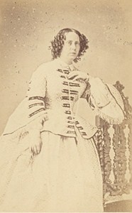 Sophie of Wurttemberg Netherlands Queen France Old CDV 1860
