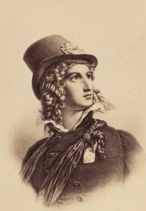 Comte de La Rochejaquelein France Old Photo CDV 1860