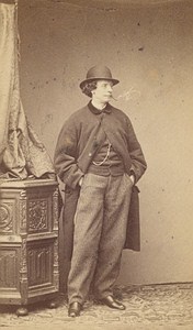 Lesueur French Actor Second Empire Old Photo CDV 1868