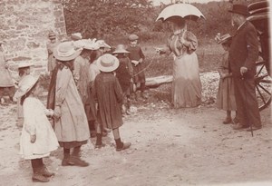 Bagnoles de l Orne Spa Town Children Snapshot Instantaneous Photo 1900