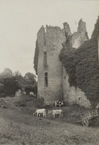 Bagnoles de l Orne Spa Town Ruins Snapshot Instantaneous Photo 1900