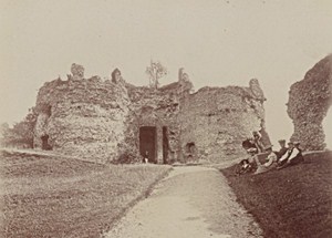 Dieppe Old Casttle Scene Snapshot Instantaneous 1900