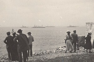 Royan Seaside Beach Scene Snapshot Photo Instantaneous 1900