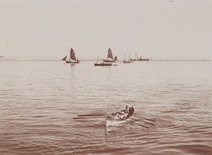 Royan Boat Harbour Scene Snapshot Photo Instantaneous 1900