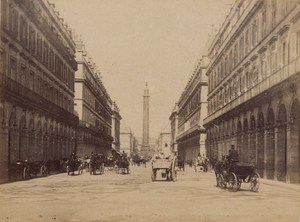 Vendome Column Paris Old Animated Instantaneous Photo 1885