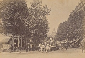 Rue Saint Antoine Paris Street Life Old Animated Instantaneous Photo 1885