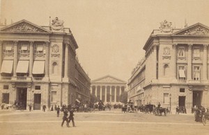 La Rue Royale Paris Street Life Old Animated Instantaneous Photo 1885