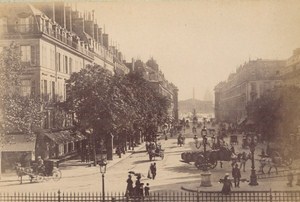 La Rue Royale Paris Street Life Old Animated Instantaneous Photo 1885