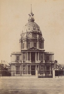 Les Invalides Paris Street Life Old Animated Instantaneous Photo 1885