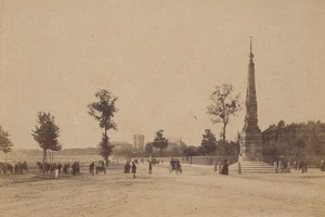 Bois de Vincennes Paris Street Life Old Animated Instantaneous Photo 1885