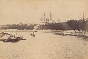 Trocadero Paris Street Life Old Instantaneous Photo 1885