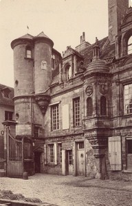 Caen Cour des Monnaies Architectural France Old Photo 1890
