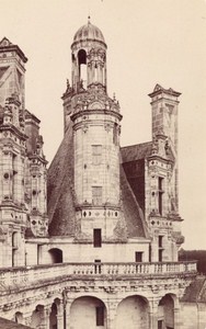 Chambord Castle Detail Architectural France Old Photo 1890