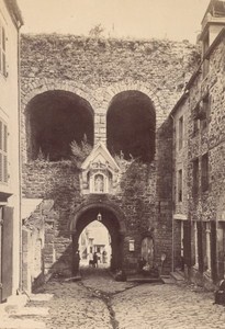Dinard Citadel Door Architectural France Old Photo 1890