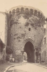 Dinard City Door Architectural France Old Photo 1890