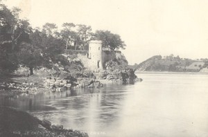 Dinan on Chene Vert Architectural France Old Photo 1890