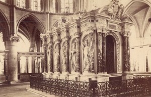 Reims Tomb of Saint Remy Architectural France Old Photo 1890