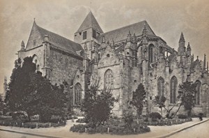 Dinan Saint Malo Church Architectural France Old Photo 1890