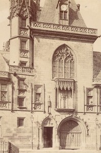 Bourges Renaissance House Architectural France Old Photo 1890
