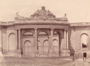 Chantilly Castle Park Architectural France Old Photo 1890