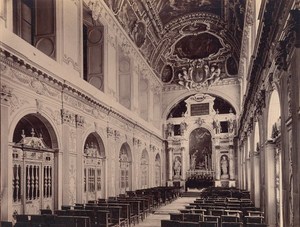 Fontainebleau Trinity Chapel Architectural France Old Photo 1890