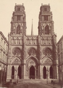 Orleans Sainte Croix Church Architectural France Old Photo 1890