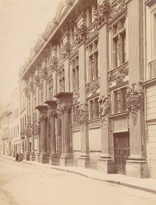 Toulouse Maison des Cigognes Architectural France Old Photo 1890