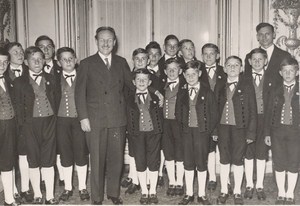 Paris Matignon Hochstatt Alsacians Small Singers France old Photo 1938