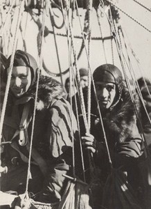 Stratospheric balloon Polish Jodko Narziewicz & Burzynski Old Photo 1938